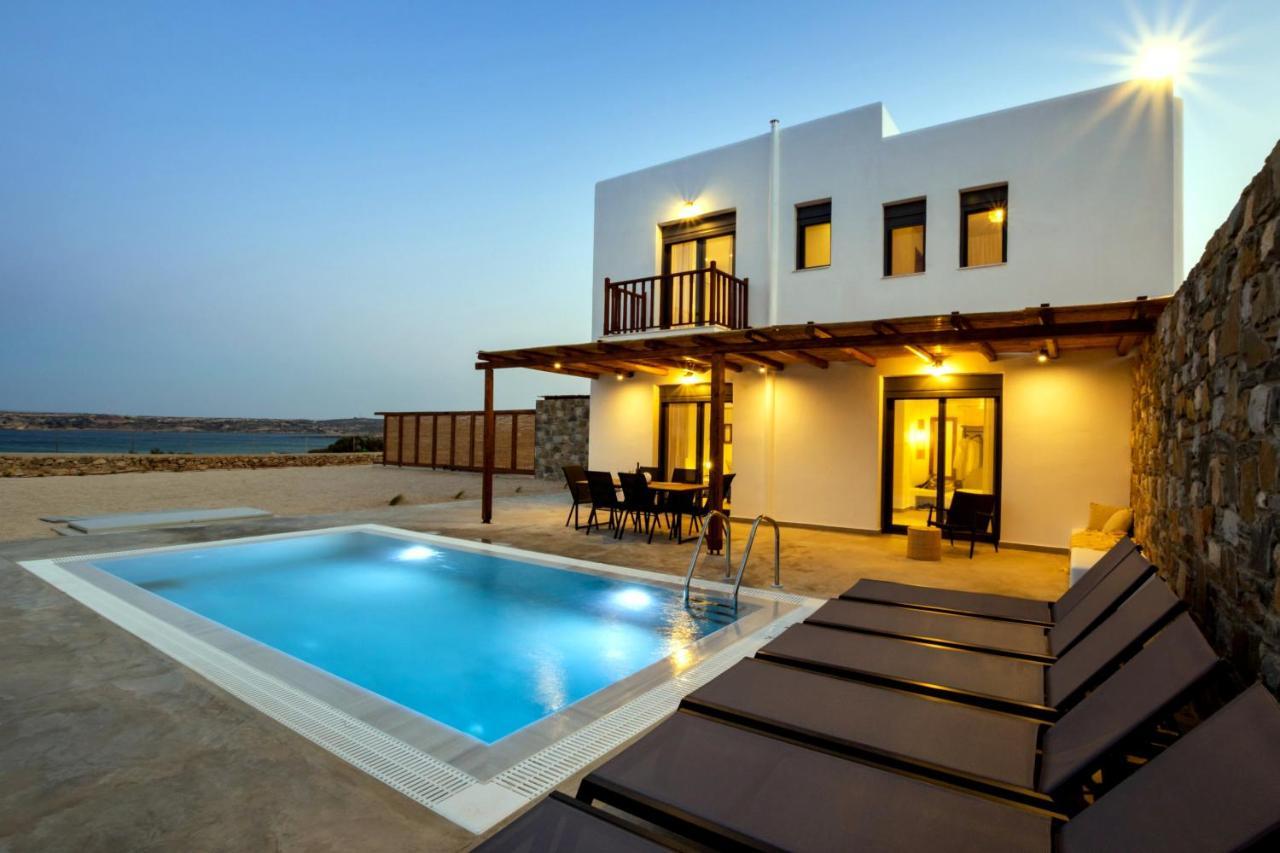 Cato Agro 5, Seafront Villa With Private Pool Afiartis Ngoại thất bức ảnh