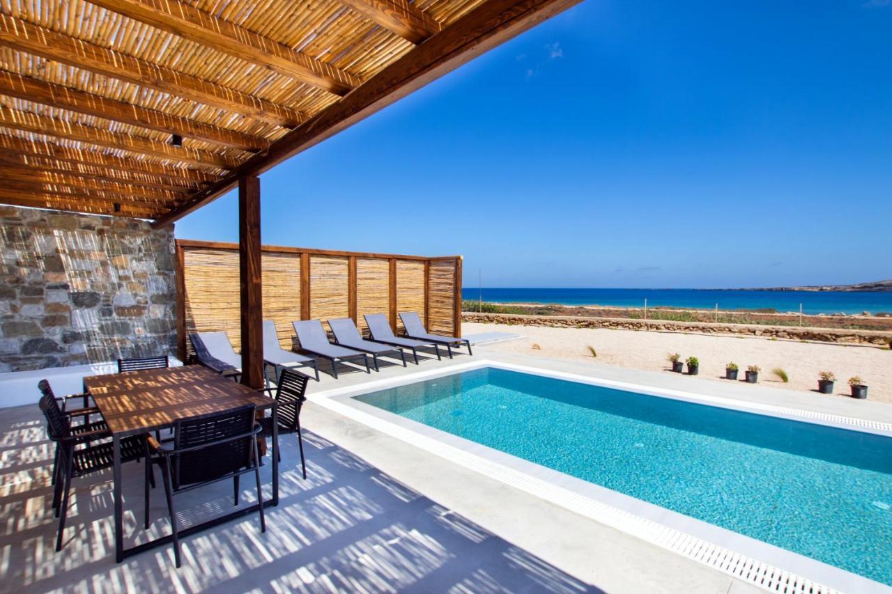 Cato Agro 5, Seafront Villa With Private Pool Afiartis Ngoại thất bức ảnh